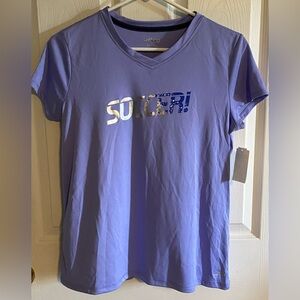 Girls Active Short Sleeve Top